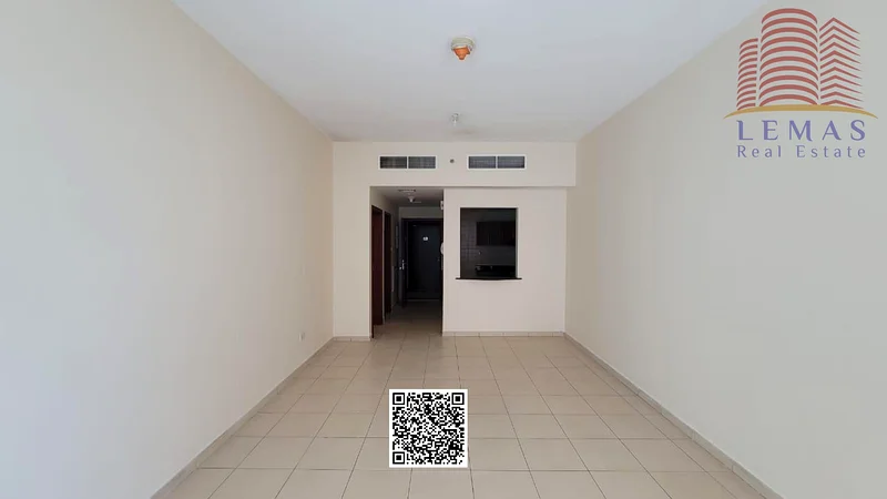 غرفة نوم واحدة وصالة - مساحة كبيرة، طابق عالي، فارغة63888914950913114