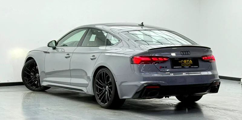 2022 Audi RS5 Sportback, March 2027 Audi Warranty + Service Contract, Agency FSH, GCC63699035399938113