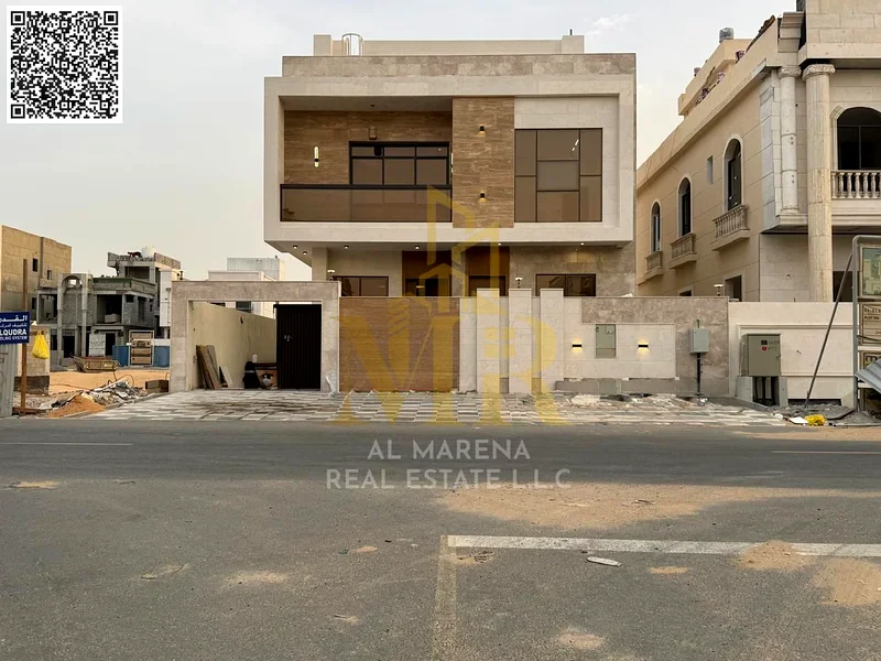 🏡 For Sale – Villa in Al Bahia – Ajman | 2 Floors + Large Roof | 7 Master Bedrooms | Majlis + 2 Living Rooms | Modern Kitchen | Maid’s Room | Price:63883086884867110