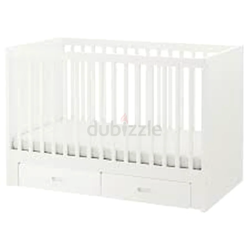 ikea stuva crib with drawers