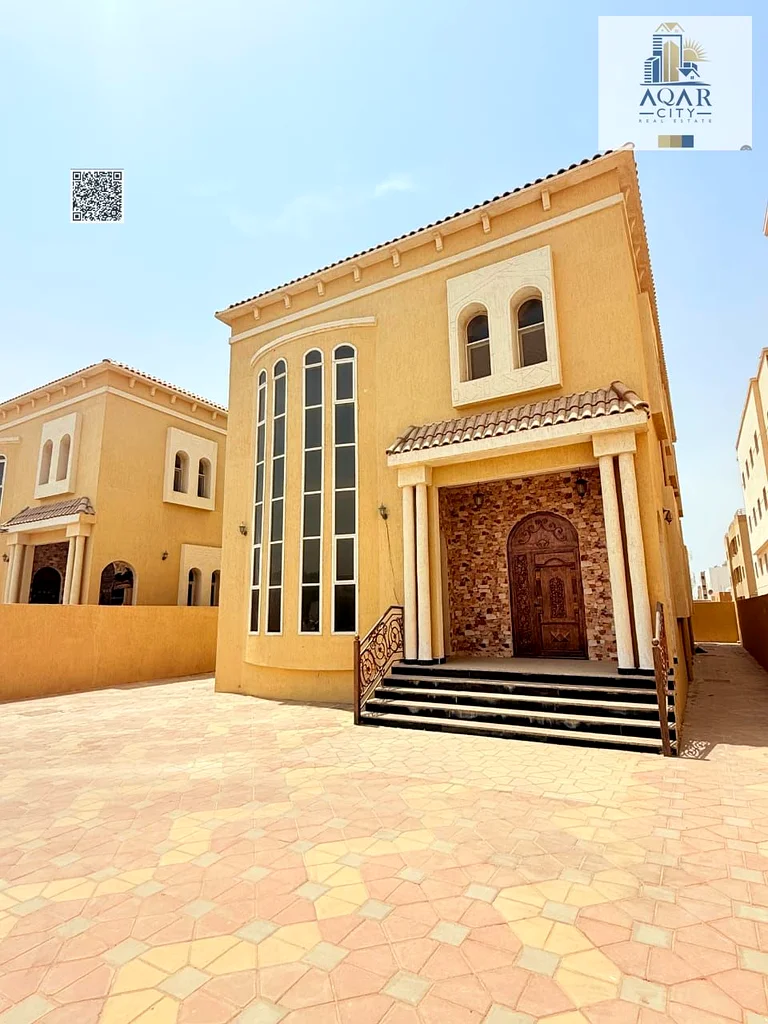 فيلا للإيجار في الروضة 3، عجمان، مع تكييف. السعر المطلوب: 100,000 ريال. جميع المرافق مشمولة. خلف مول إيفري داي.63719878537091110