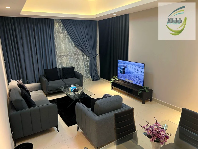 شقة فاخرة مفروشة من غرفة نوم واحدة متاحة للإيجار في برج جلفا63810239790721114