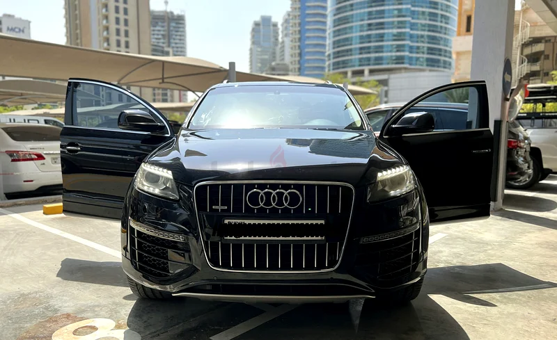Audi Q7 2015 GCC | S-Line | V6 TFSI | Excellent Condition | Family Car | Full Service History63699036734337114