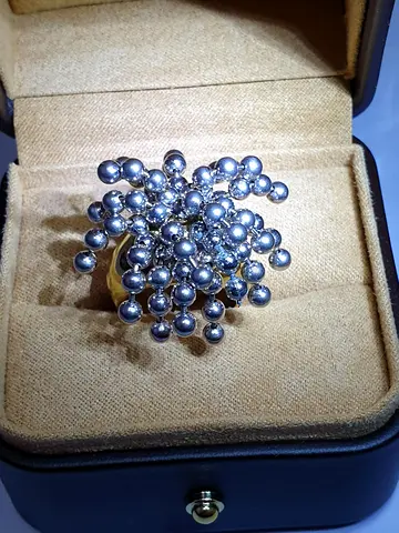 18K GOLD BRAND GALLIARI-MAZZO RING MADE IN ITALY  18K, WEIGHT-28.7 GR…. SIZE 17,2(7)