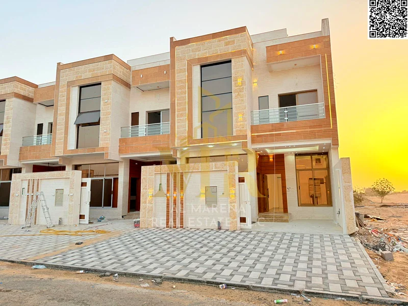 Golden opportunity to own a villa in Al Helio 2 - Ajman | 2 floors + roof | 5 rooms | Price: AED 1,300,000 including registration and ownership fees63909770251905114