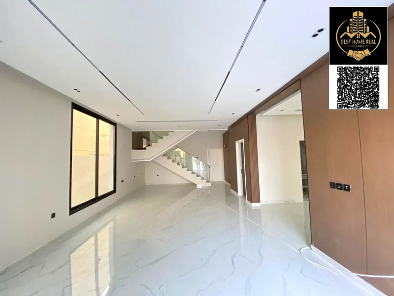 فيلا حديثة مكونة من 5 غرف نوم بتصميم أنيق وبركة سباحة - تشمل رسوم التسجيل ونقل الملكية63909223601666112