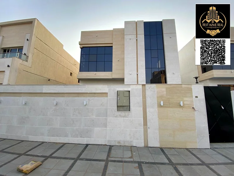 فيلا حديثة مكونة من 5 غرف نوم بتصميم أنيق وبركة سباحة - تشمل رسوم التسجيل ونقل الملكية63909223601666110