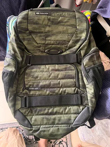 Oakley Tactical Camouflage Backpack for Adventure Enthusiasts