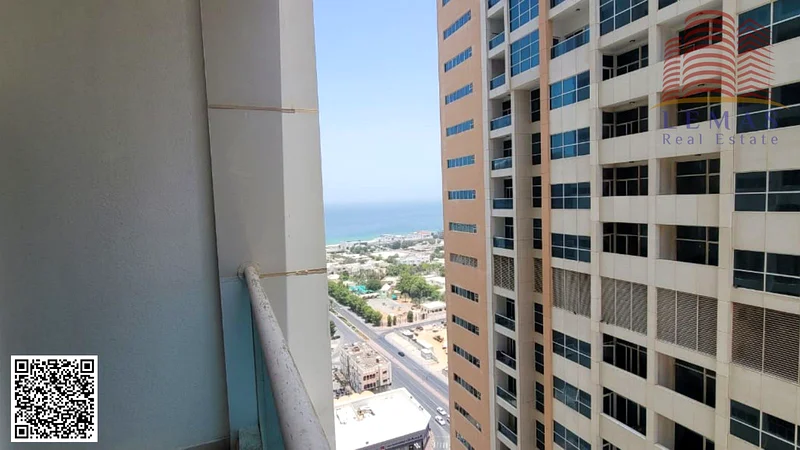شقة من غرفتي نوم، بإطلالة جزئية على البحر، مساحة كبيرة63889799914627110