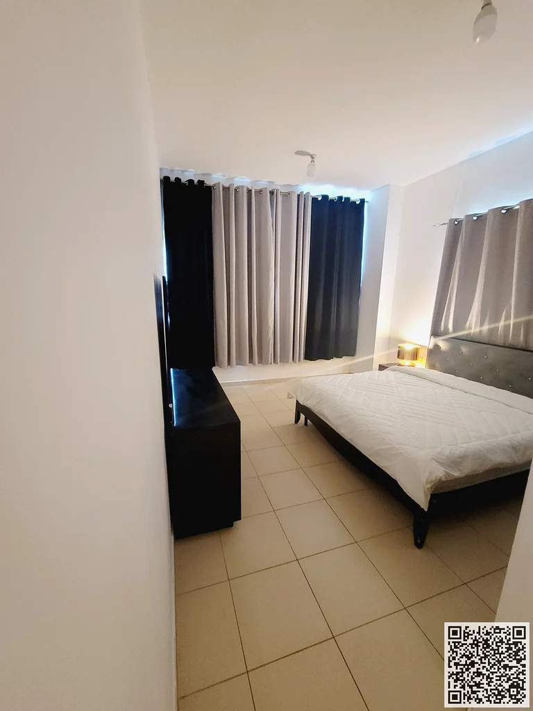 The most luxurious and beautiful furnished one-bedroom apartment for monthly rent in Ajman, spacious area, VIP furniture, super deluxe finishes63838222989954111