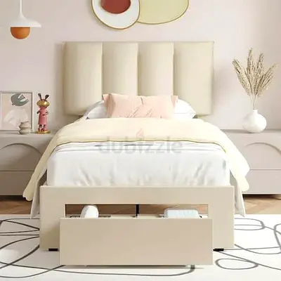 Stylish and Contemporary Bed Set with Storage