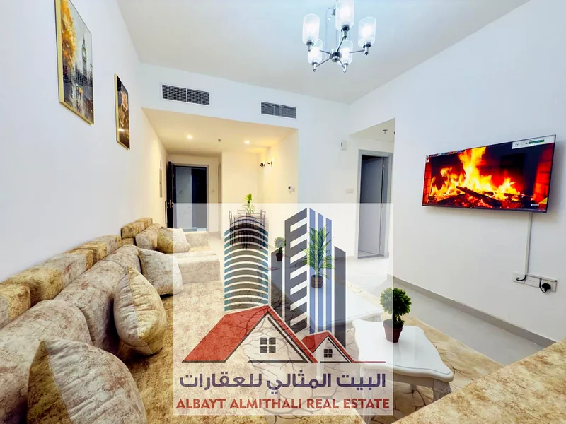 🏡 1-Bedroom Apartment for Rent – Ajman Corniche (Unit 403)  📍 Location:   Prime and lively location in the heart of Ajman Corniche   Near Ship Round63810811083394113