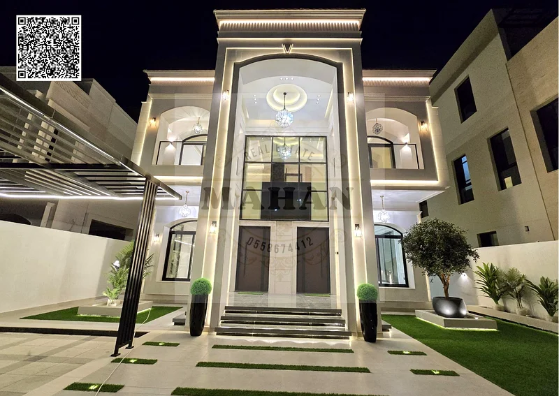 Luxury Classic Villa for Sale in Al Bahia, Ajman | 5BR | Next to E311 Highway | Freehold63884121529858110