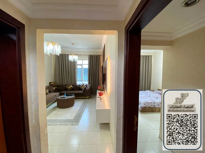 للإيجار الشهري، غرفة ومجلس مفروشة قرب جامعة عجمان63709678626051112