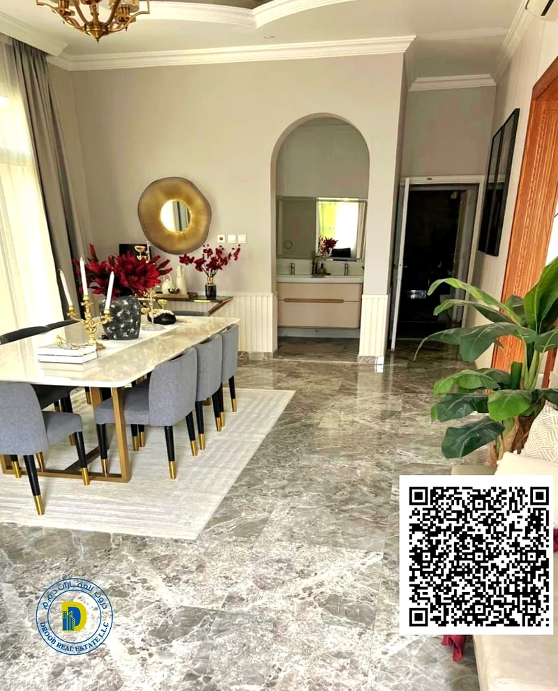 For sale, a modern 5-room corner villa. The price includes water, electricity, and air conditioning.63878403050243110
