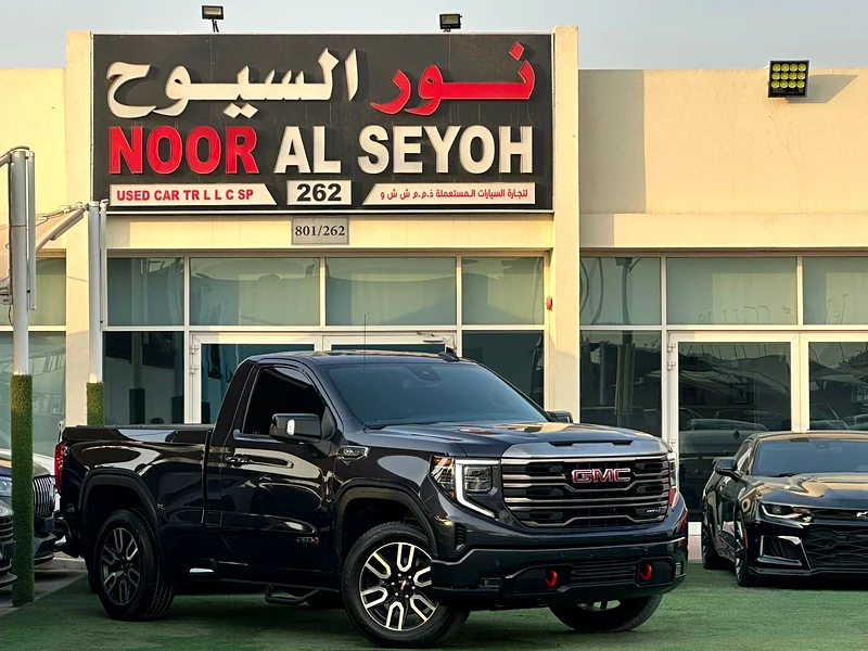 GMC SIERRA AT4 GCC 2022
Service history (under warranty)
Original paint
Full option

جي ام سي سييرا63699028418307113