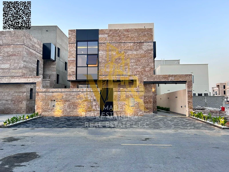 Villa for sale in Al-Bahia – Elegant design and a prime location, the price includes registration fees, close to all services.63882680787841110