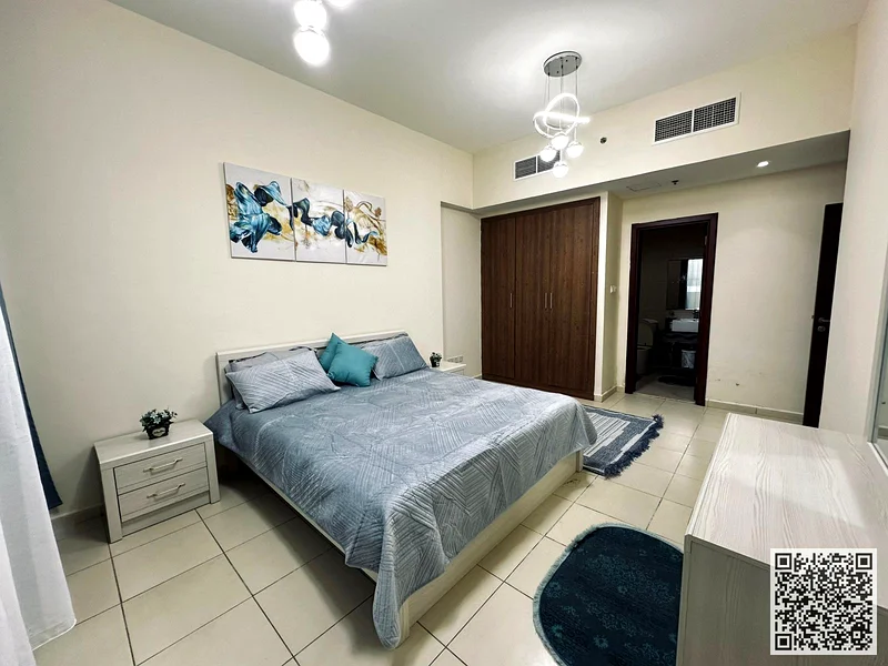 Furnished One-bedroom apartment for monthly rent in Ajman, Al Rashidiya 3 - Ajman One Towers ✔️ Bills and internet included ⚡📶 Private parking63836977097217113