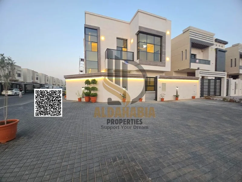 For Sale – Fully Stone Modern Villa (Corner) in Al Helio 2 – Ajman63909333911938113