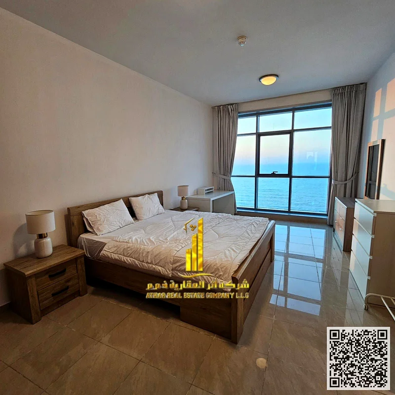 With a full sea view, the most luxurious and elegant two-bedroom apartment, fully furnished with new, very elegant furniture, including all services,63852914793859113