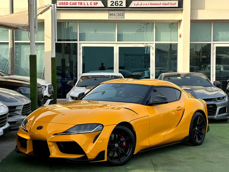 TOYOTA SUPRA GR GCC 2023
Service History (under Warranty)
Zero accidents
Special Color 
Original paint63700380537089110