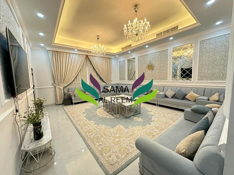 فيلا مؤثثة مكونة من 8 غرف نوم + خادمة وسائق | عصرية | متاحة الآن63730242985730112