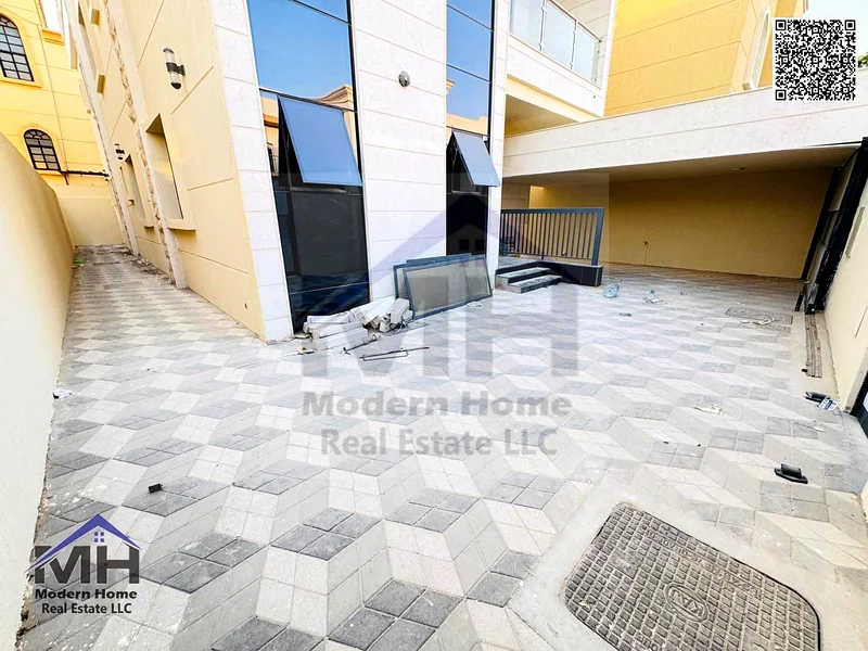 Without annual fees, own a villa in Ajman. first resident, freehold, super deluxe finishing, within a residential area, close to all services.63870034636675114