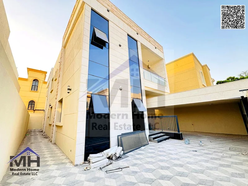 Without annual fees, own a villa in Ajman. first resident, freehold, super deluxe finishing, within a residential area, close to all services.63870034636675113