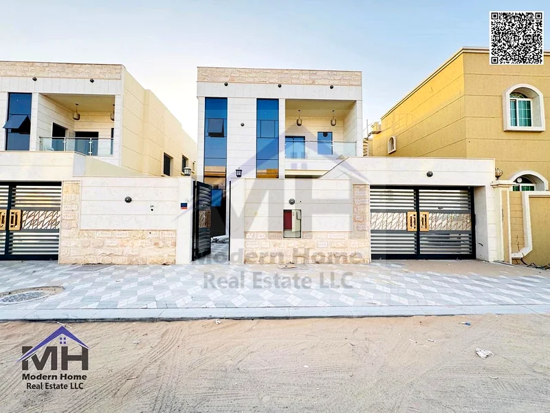 Without annual fees, own a villa in Ajman. first resident, freehold, super deluxe finishing, within a residential area, close to all services.63870034636675110