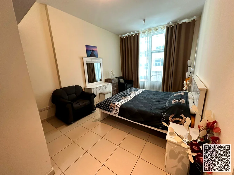 Furnished One-bedroom apartment ✅ for monthly rent in Ajman Al Rashidiya 3 - Ajman One Towers ✔️ Bills and internet included with private parking63836977088898113