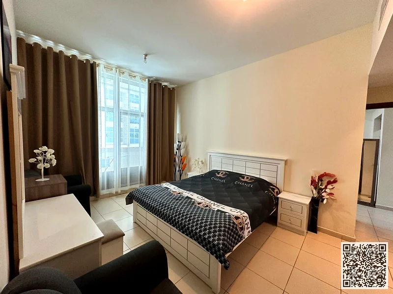 Furnished One-bedroom apartment ✅ for monthly rent in Ajman Al Rashidiya 3 - Ajman One Towers ✔️ Bills and internet included with private parking63836977088898111