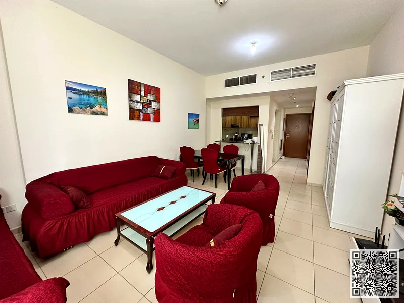 Furnished One-bedroom apartment ✅ for monthly rent in Ajman Al Rashidiya 3 - Ajman One Towers ✔️ Bills and internet included with private parking63836977088898112
