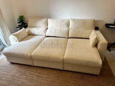Ikea Eskilstuna sectional sofa bed with storage