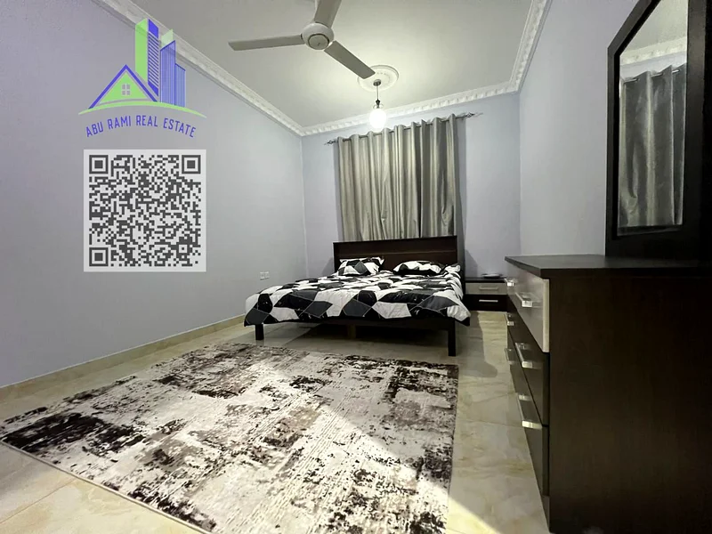 Two rooms and a hall, furnished, VIP - monthly rent - on Sheikh Ammar Street - close to the Saudi German63838025203329111