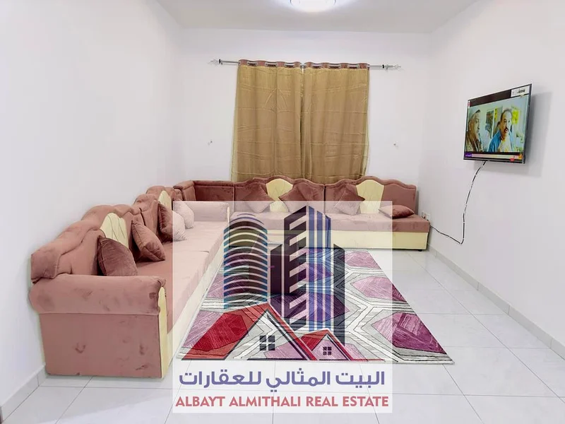 شقة مفروشة من غرفة نوم واحدة للإيجار الشهري في الرشيدية 2 – موقع ممتاز قرب الكورنيش63720879597699113