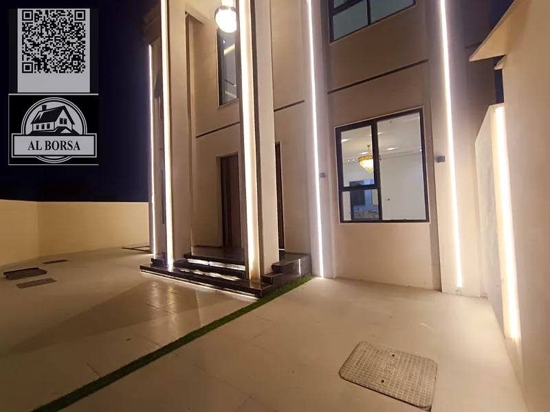 Corner villa for sale in Al Helio 2, Ajman, 4 bedrooms, a majlis, a hall, a kitchen, a spacious are63911619923331112