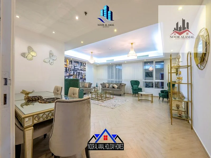 Sharjah Al Taawun duplex, 6 rooms, hall, kitchen, 5 bathrooms, and 2 balconies63827987766530111