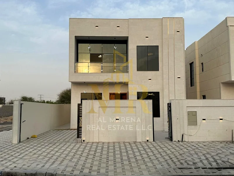 🏡 للبيع: فيلا فاخرة في الهيلو 2 – عجمان | 3 غرف نوم رئيسية | مجلس + غرفة معيشة | 1,450,000 درهم (شامل رسوم التسجيل ونقل الملكية –63883481235330113