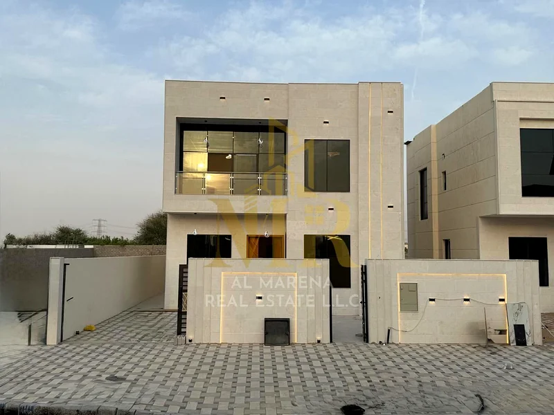 🏡 للبيع: فيلا فاخرة في الهيلو 2 – عجمان | 3 غرف نوم رئيسية | مجلس + غرفة معيشة | 1,450,000 درهم (شامل رسوم التسجيل ونقل الملكية –63883481235330112