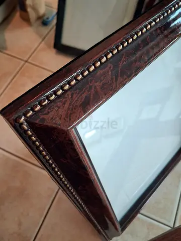 Photo frame - brown with detail - 20cm x 25cm
