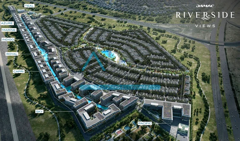 🌿 استمتع بحياة الواجهة المائية كما لم تعرفها من قبل في داماك ريفرسايد، دبي 🌿64015269066625112