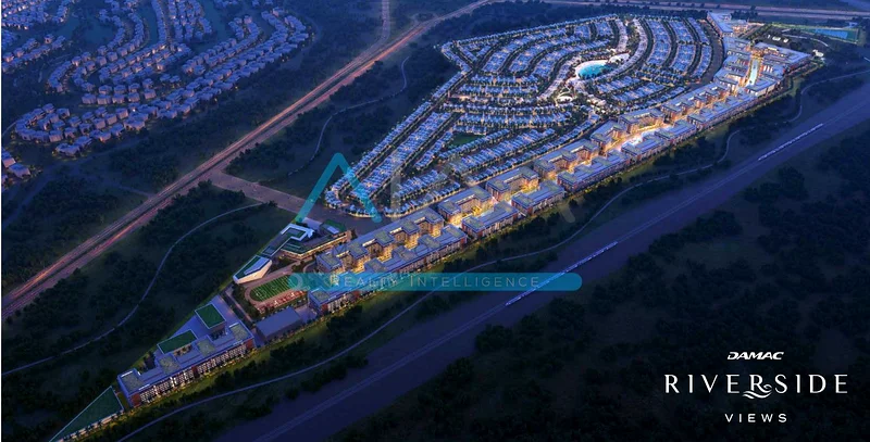 🌿 استمتع بحياة الواجهة المائية كما لم تعرفها من قبل في داماك ريفرسايد، دبي 🌿64015269066625110