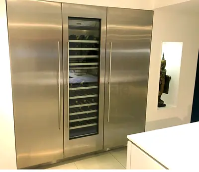 Gaggenau RW464260 built-in wine cooler.