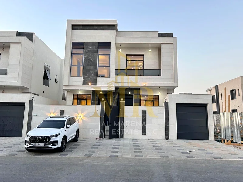 🏡 For Sale: Elegant Villa in Al Bahia – Ajman | 2 Floors + Rooftop | 5 Master Bedrooms | Majlis + Master Living Room | AED 1,650,000 (Including Centr63883087812225111