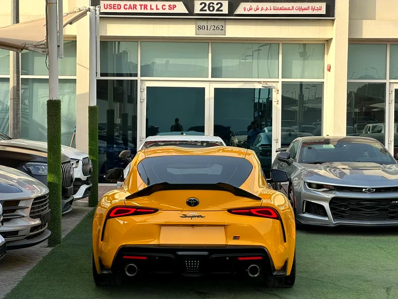 TOYOTA SUPRA GR GCC 2023
Service History (under Warranty)
Zero accidents
Special Color 
Original paint63700380537089114