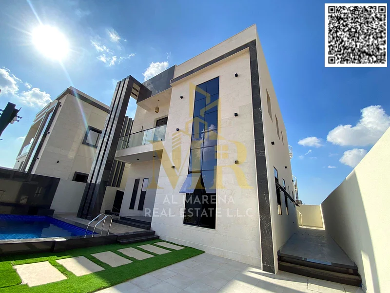 For Sale – Luxury Villa with Private Pool in Al Helio 2 – Ajman | 4 Master Bedrooms + Majlis & Hall | Price AED 600,000 All-Inclusive – Freehold63910866149122111
