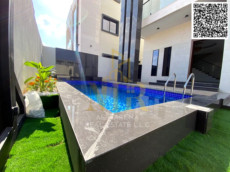 For Sale – Luxury Villa with Private Pool in Al Helio 2 – Ajman | 4 Master Bedrooms + Majlis & Hall | Price AED 600,000 All-Inclusive – Freehold63910866149122113