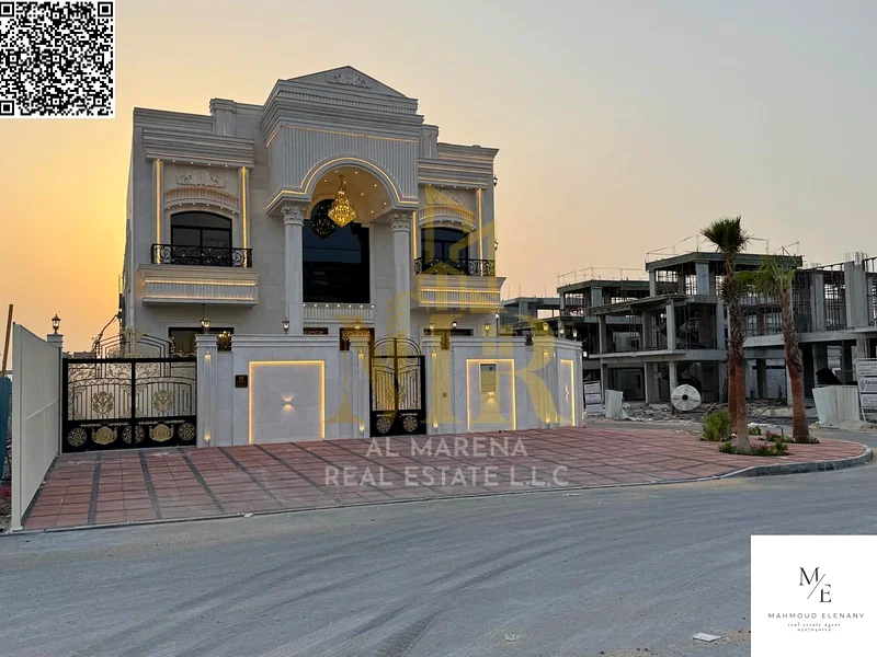 A ready-to-move villa on the main street in the most prestigious areas of Ajman at a price that includes registration and ownership fees, freehold own63910866157441111