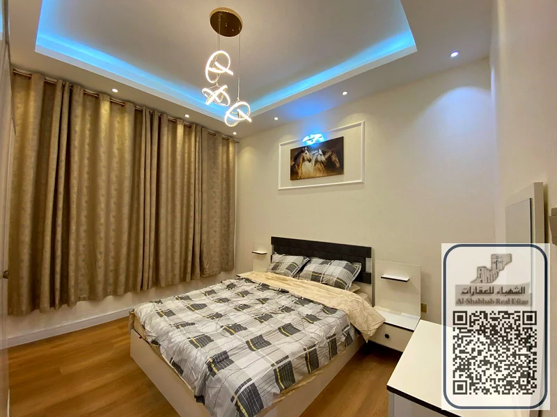 شقة بغرفة نوم واحدة بالقرب من جامعة عجمان، تشمل الفواتير والإنترنت والصيانة63709584173825113