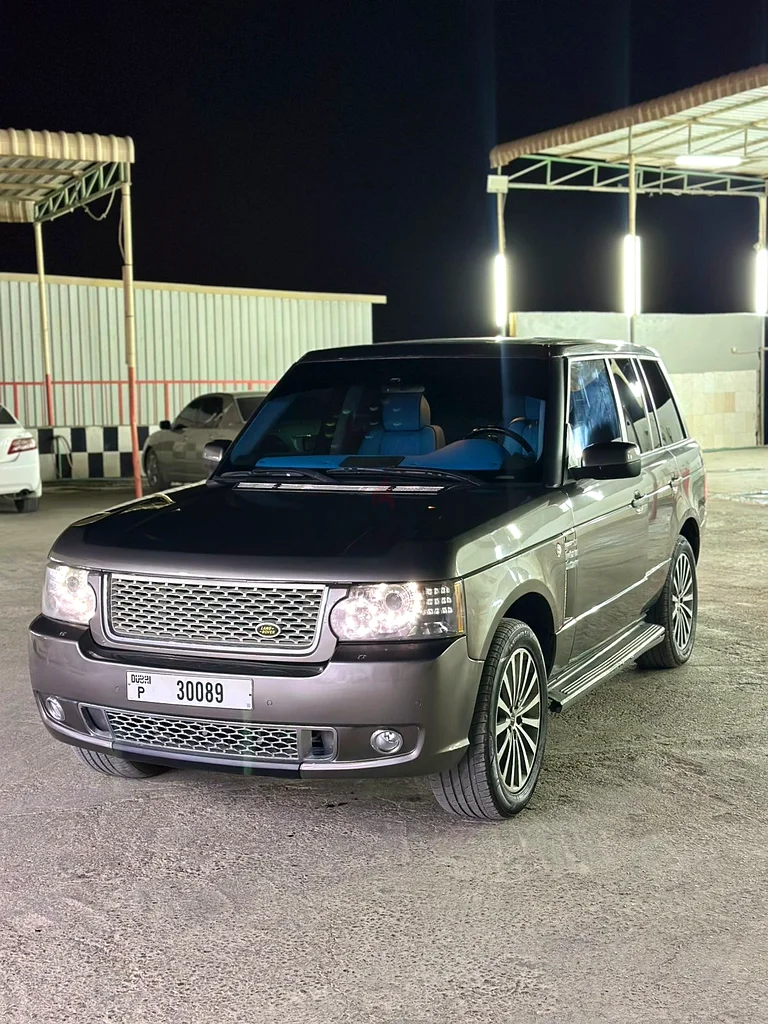 Range Rover model 2008 sky blue interior star roof Autobiography63699060092673112